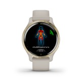 สมาร์ทวอทช์ Garmin Venu 2S Champagne with Tundra Band