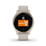 สมาร์ทวอทช์ Garmin Venu 2S Champagne with Tundra Band
