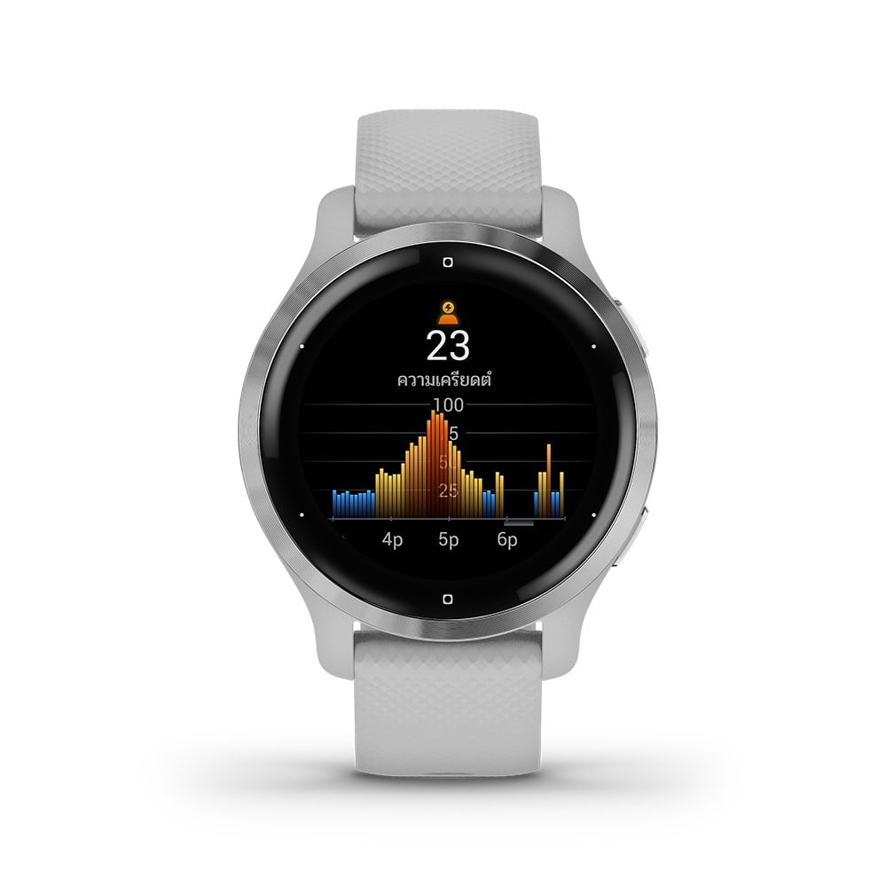 สมาร์ทวอทช์ Garmin Venu 2S Passivated with Mist Grey Band