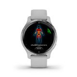 สมาร์ทวอทช์ Garmin Venu 2S Passivated with Mist Grey Band