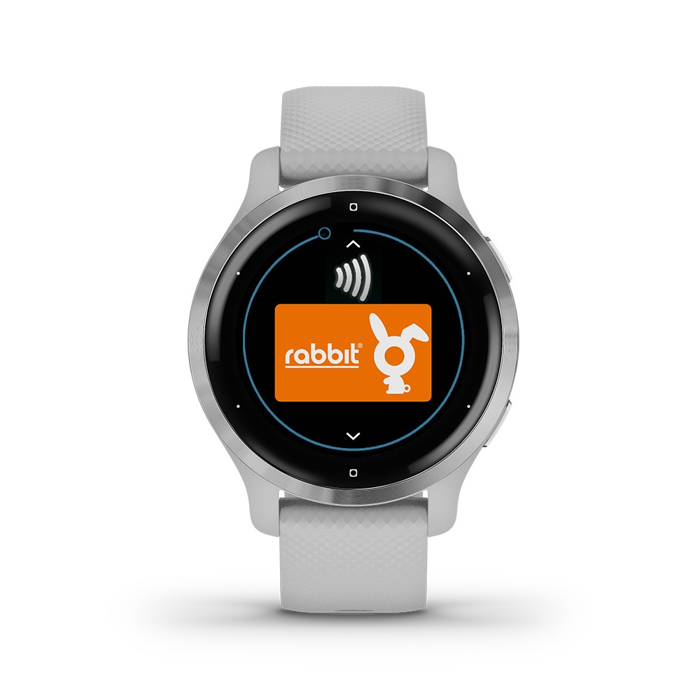 สมาร์ทวอทช์ Garmin Venu 2S Passivated with Mist Grey Band