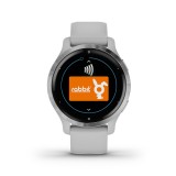 สมาร์ทวอทช์ Garmin Venu 2S Passivated with Mist Grey Band