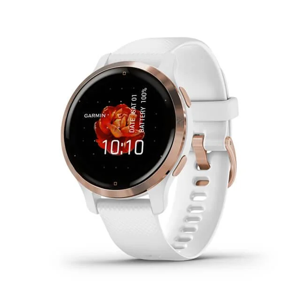 Garmin Smartwatch Venu 2s Rose Gold With White Band