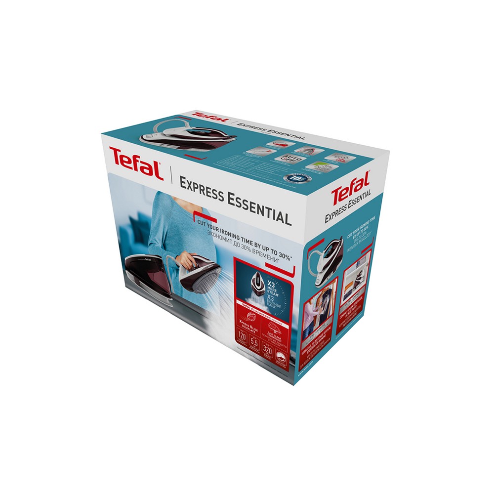 เตารีดแรงดันไอน้ำ TEFAL รุ่น SV6120