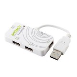 Anitech USB HUB 4Port Mini B299 White