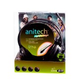 Anitech Headphone with Mic. AK39 Black