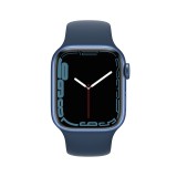 Apple Watch Series 7 GPS + Cellular 41mm Blue Aluminium Case with Abyss Blue Sport Band