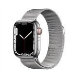 Apple Watch Series 7 Silver Stainless Steel Case  