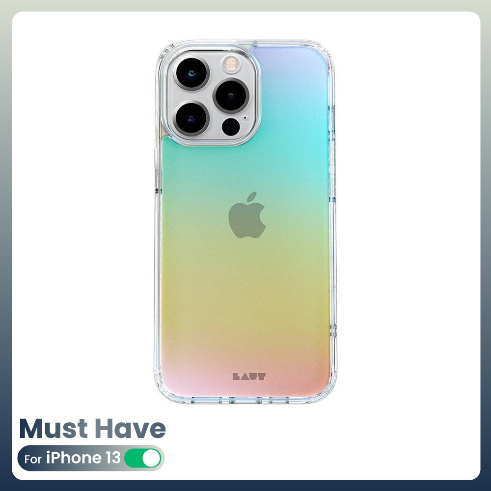 LAUT Casing for iPhone 13Pro Max (6.7) Holo-Pearl