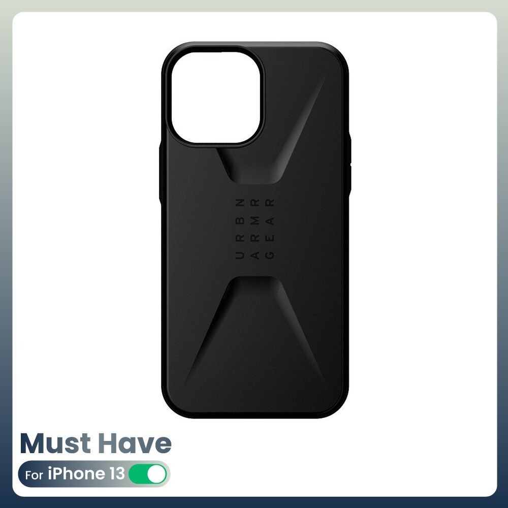 UAG Casing for Apple iPhone 13Pro Max (6.7) Civilian Black