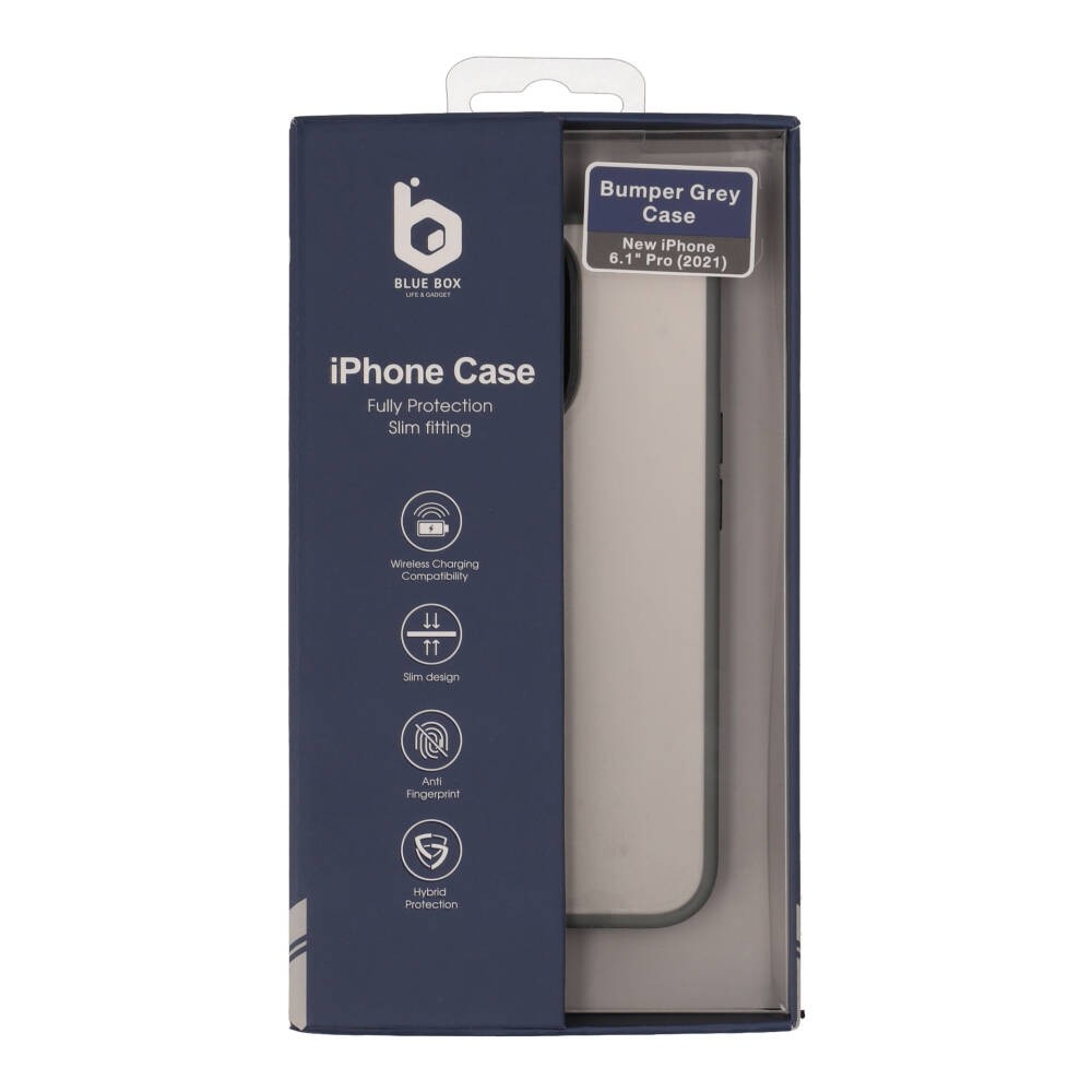 เคส Blue Box iPhone 13 Pro Bumper Case Grey