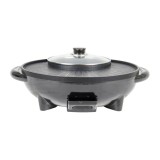 เตาปิ้งย่าง+หม้อสุกี้ SMARTHOME รุ่น SM-EG1602 Black