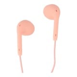 หูฟัง QPLUS Colorful Wired Earbud Headphone 3.5mm Pink
