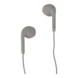 หูฟัง QPLUS Colorful Wired Earbud Headphone 3.5mm Gray