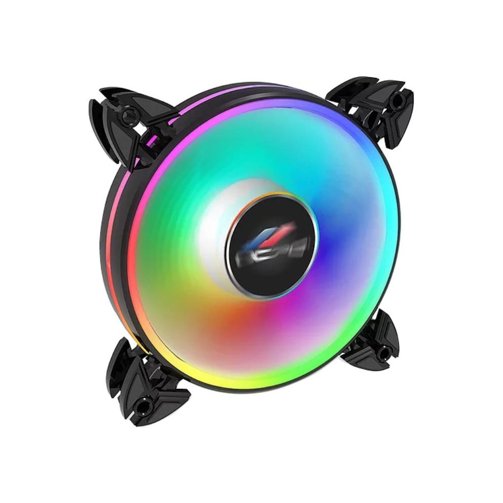 พัดลมคอม OCPC FAN Velocita 120mm x 3 ARGB Black