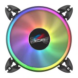 พัดลมคอม OCPC FAN Velocita 120mm x 3 ARGB Black
