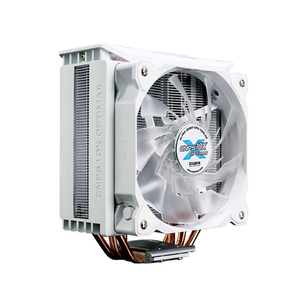 ชุดระบายความร้อนซีพียู Zalman CPU Air Cooler CNPS10X Optima II White