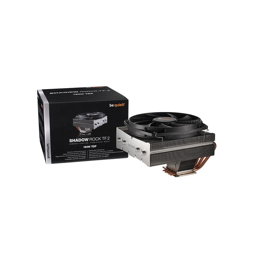 ชุดระบายความร้อนซีพียู Be Quiet CPU Cooler Shadow Rock TF2 Topflow