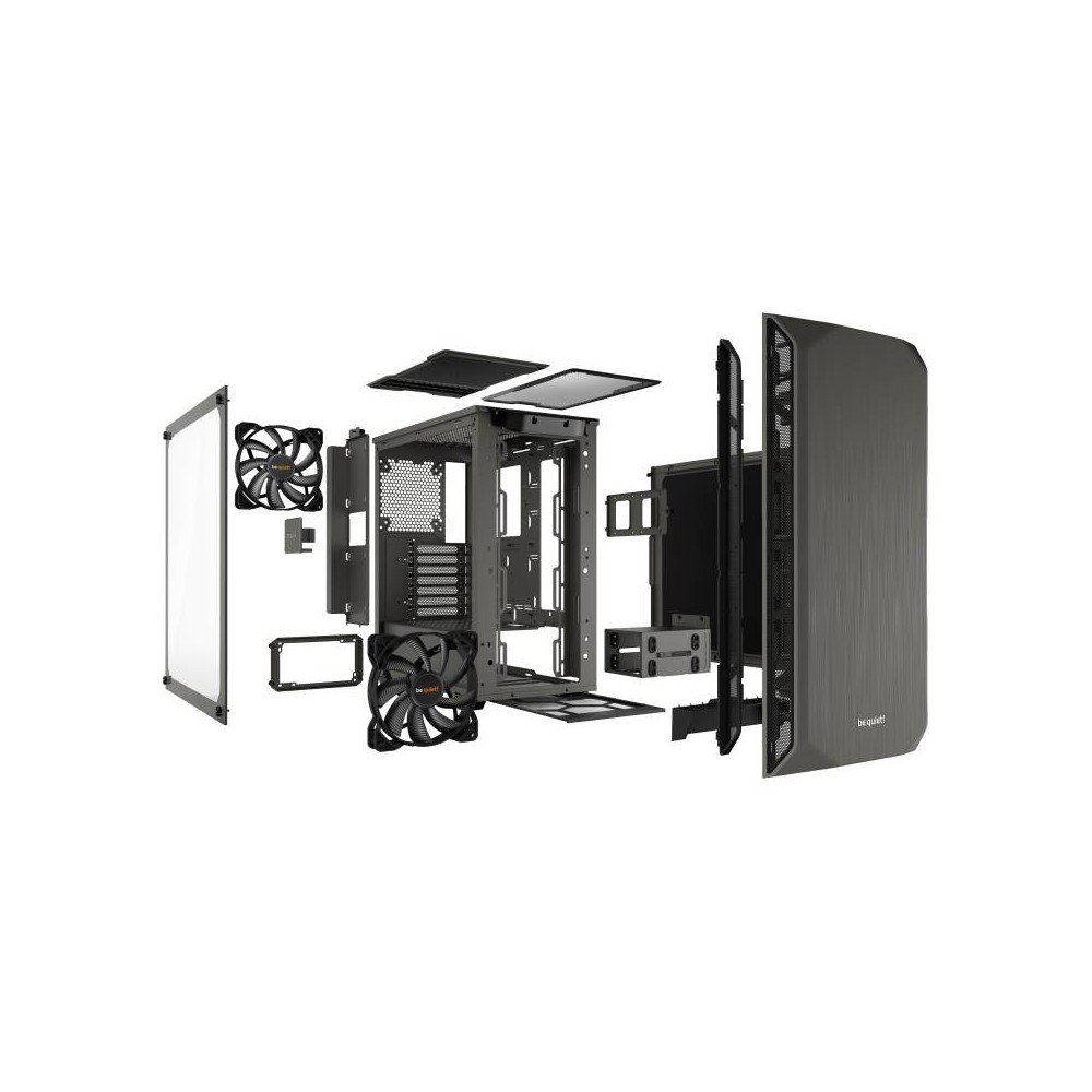 เคสคอมพิวเตอร์ Be Quiet Computer Case Pure Base 500 Window Gray