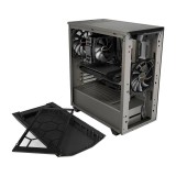 เคสคอมพิวเตอร์ Be Quiet Computer Case Pure Base 500 Window Gray