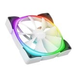 พัดลมคอม NZXT FAN AER RGB2 Starter PACK TWIN 140mm. White