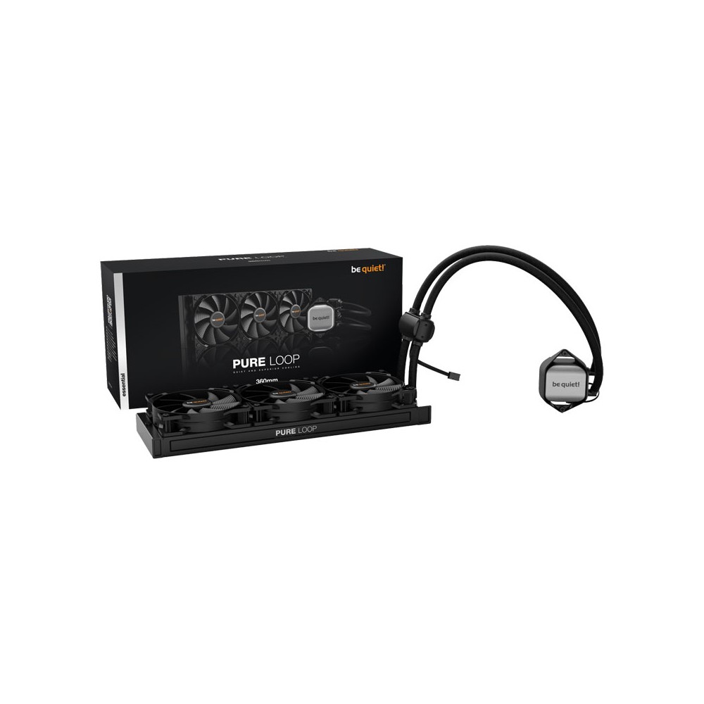 ชุดระบายความร้อนซีพียู Be Quiet CPU Water Cooler Pure Loop 360mm