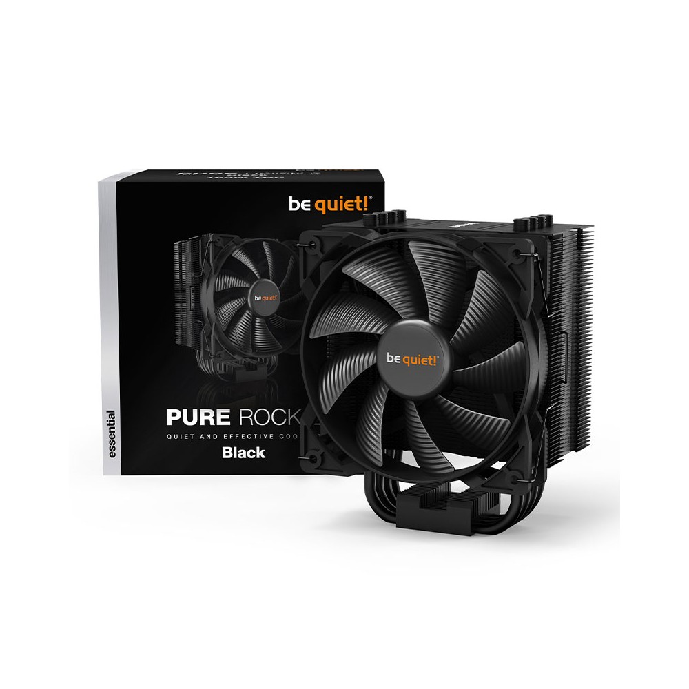 ชุดระบายความร้อนซีพียู Be Quiet CPU Cooler Pure Rock 2 Black