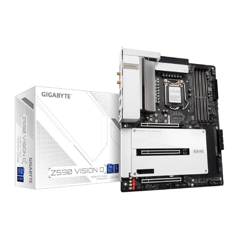 Gigabyte z590 vision d обзор