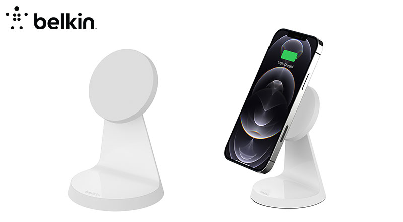 Belkin Boost Charge Magnetic Wireless Charging Stand WIB003BTBK