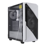 เคสคอมพิวเตอร์ GALAX Computer Case Revolution-01 White ARGB MID - Tower