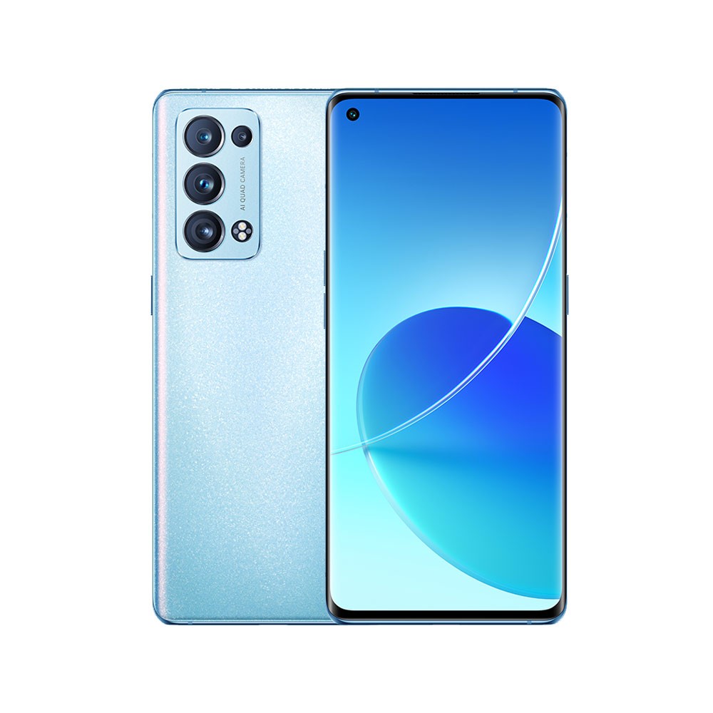 สมาร์ทโฟน OPPO Reno6 Pro Arctic Blue (5G)