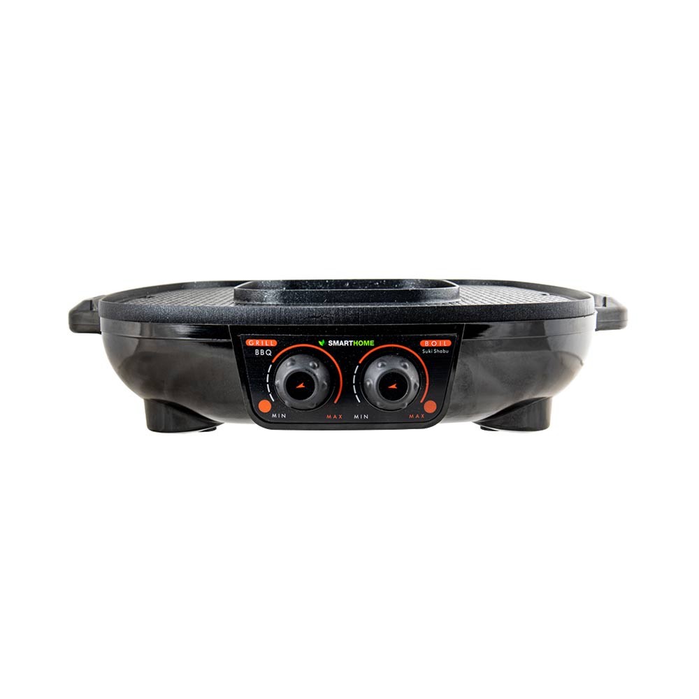 เตาปิ้งย่าง+หม้อสุกี้ SMARTHOME รุ่น SM-EG1802