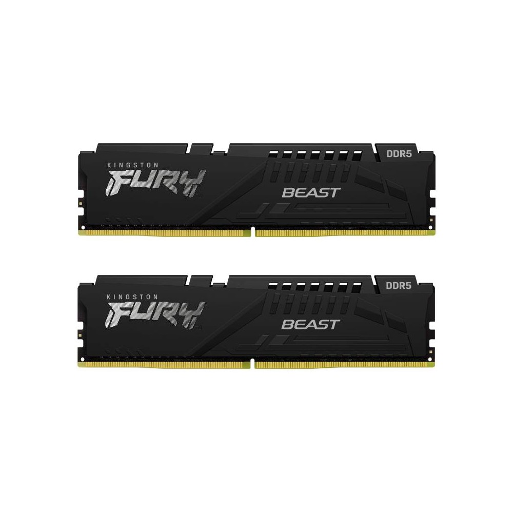 แรมพีซี Kingston DDR5 32GB/5200MHz.CL40 (16GBx2) Fury Beast (Black)