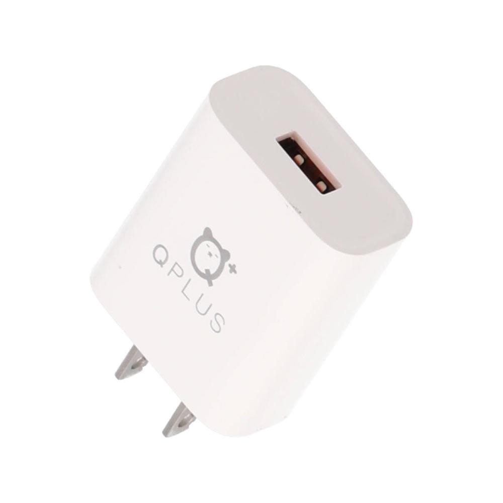 อะแดปเตอร์ QPLUS Wall Charger 1 USB-A HX01 White