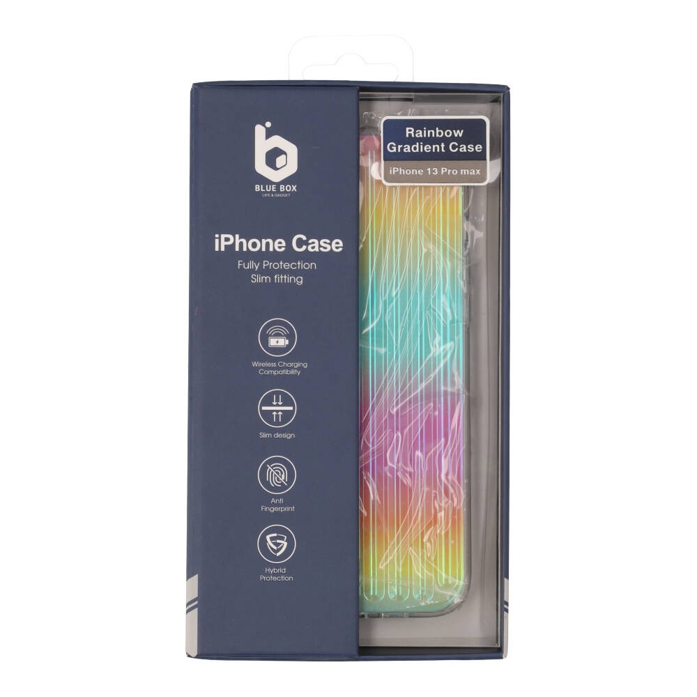 เคส Blue Box iPhone 13 Pro Max Crystal Rainbow Gradient
