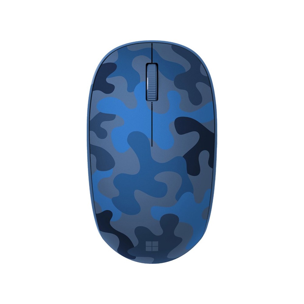 เมาส์บลูทูธ Microsoft Bluetooth Mouse Camo Blue