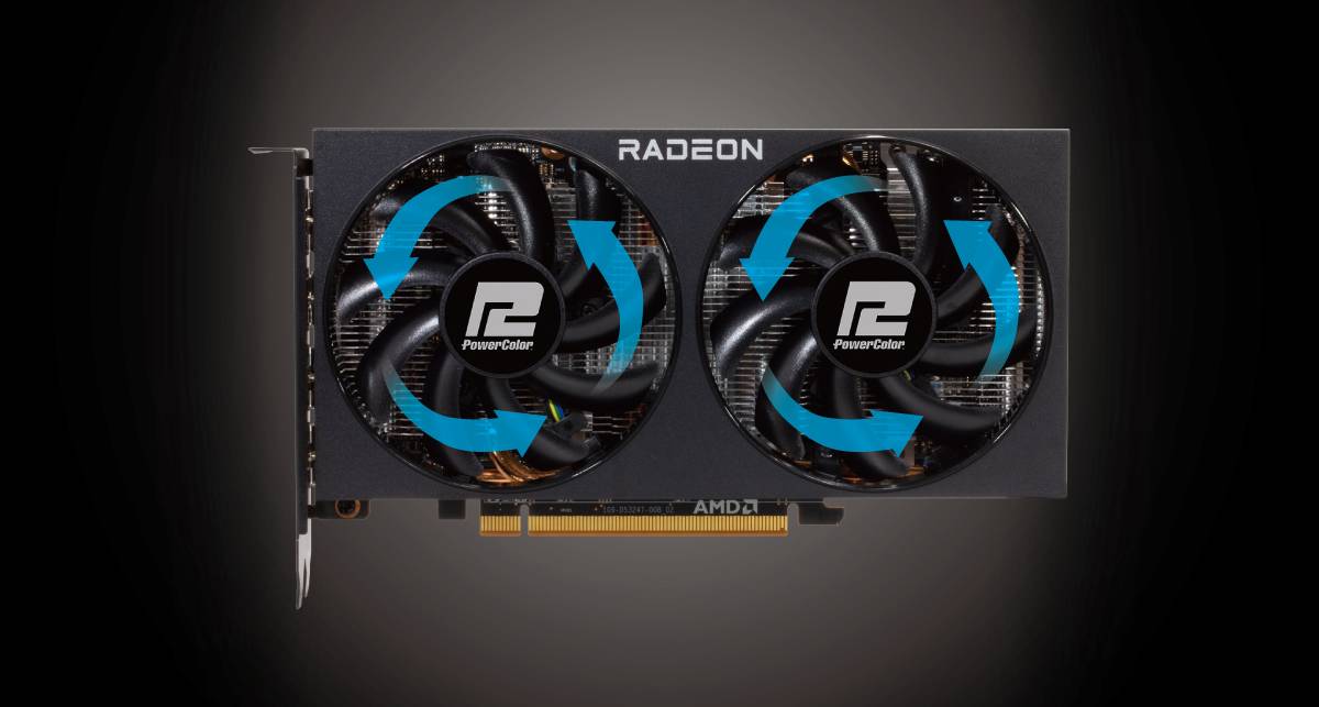 กราฟฟิคการ์ด POWER COLOR VGA Fighter AMD Radeon RX 6600 8GB GDDR6 128-bit