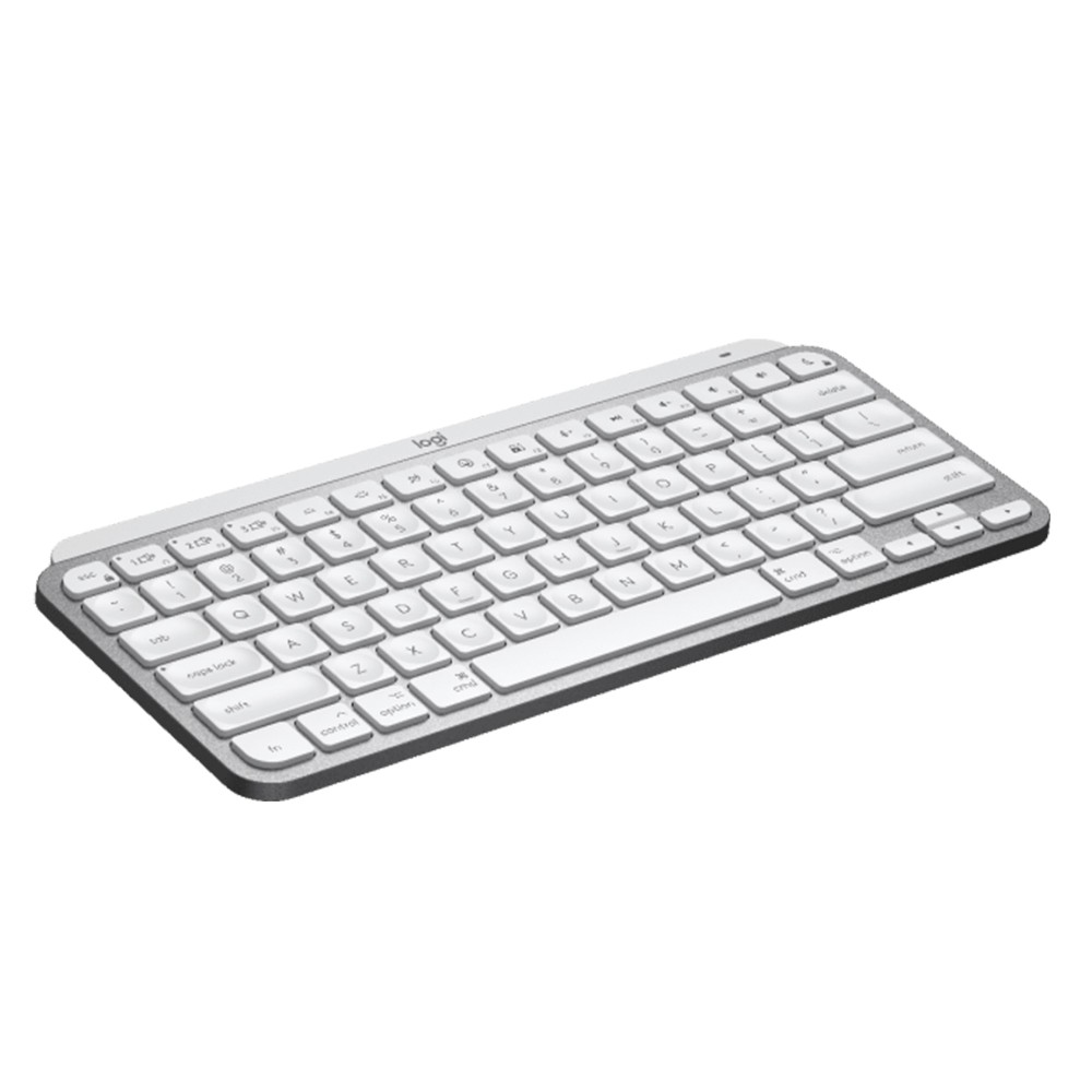 คีย์บอร์ดไร้สาย Logitech Bluetooth Keyboard MX Keys Mini for Mac Pale