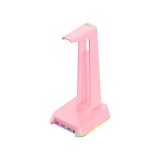 Onikuma Headphone Stand Yama with RGB Pink
