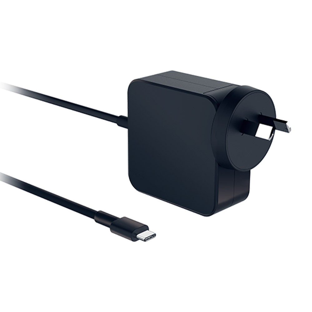 ที่ชาร์จโน๊ตบุ้ค Innergie Notebook Adapter USB-C 65C (ING-ADP-65JWBZU) Black
