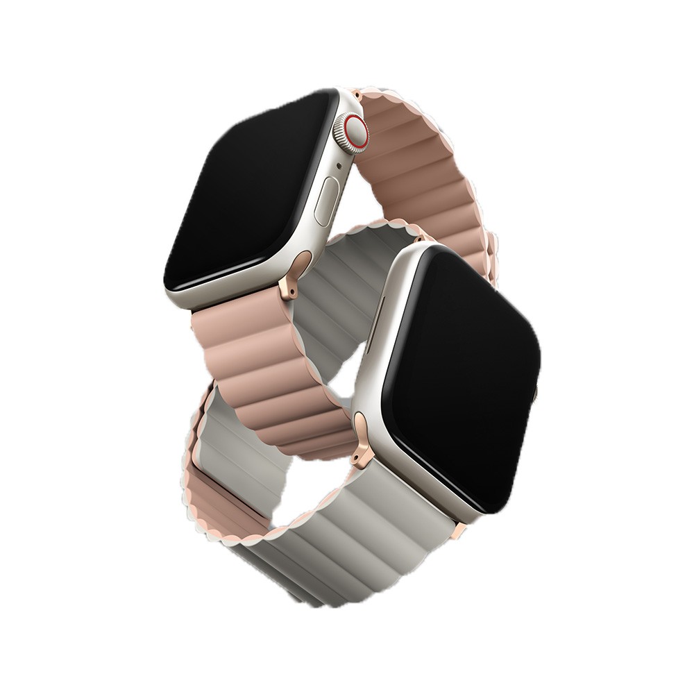 UNIQ Revix Reversible สี Blush Pink/Beige สายสำหรับ Applewatch