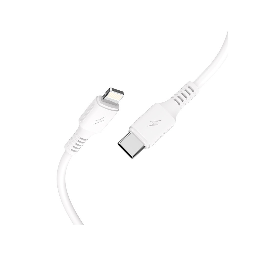 VEGER USB-C to Lightning DATA Cable 1M. White