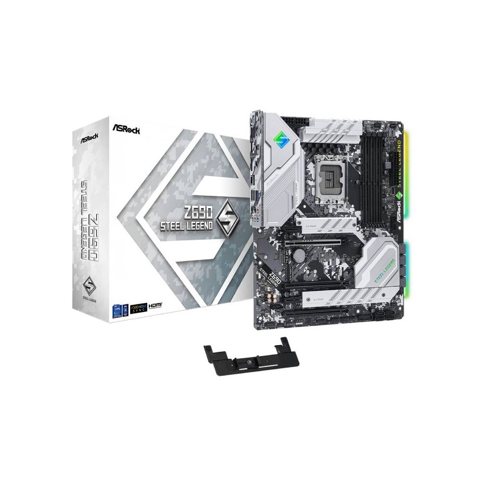 ASRock Mainboard Z690 Steel Legend D4 LGA-1700