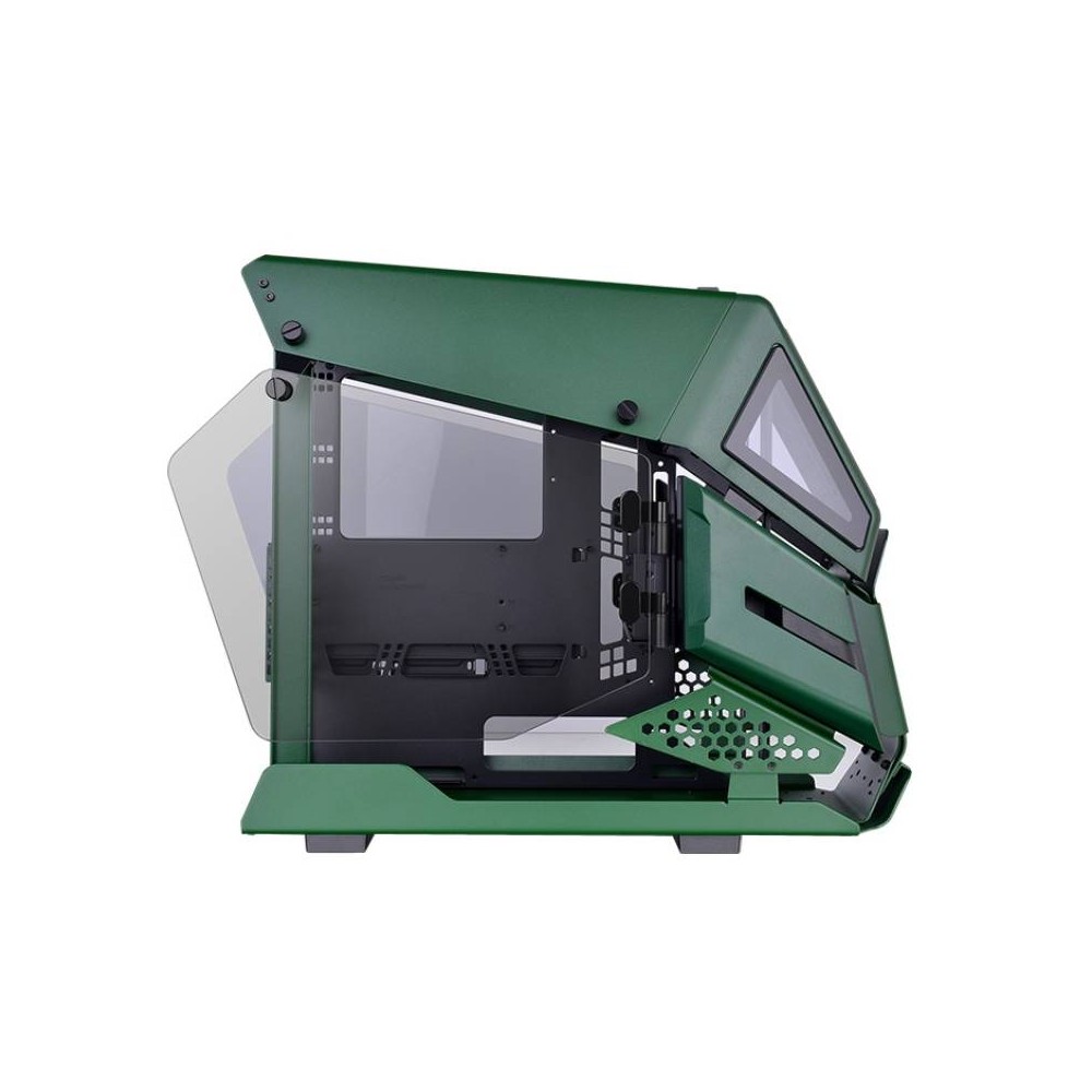เคสคอมพิวเตอร์ Thermaltake Computer Case AH T200 Racing Green Edition