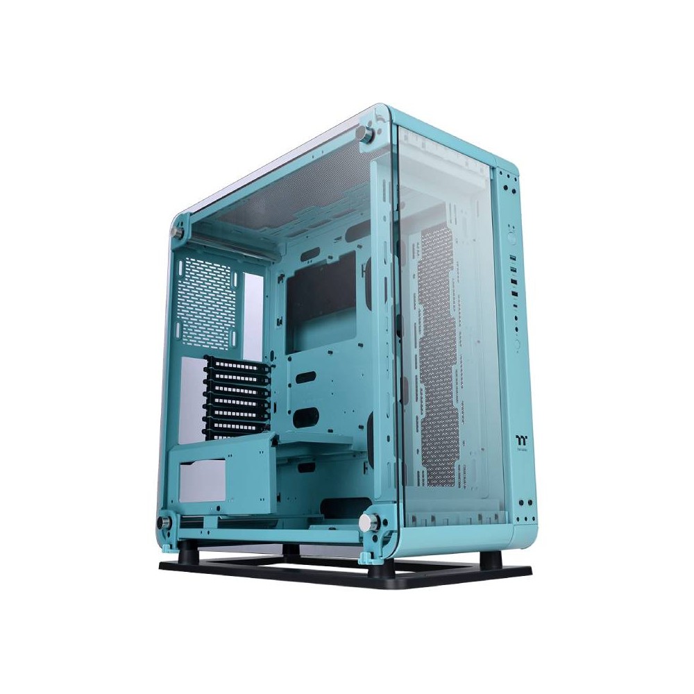 เคสคอมพิวเตอร์ Thermaltake Computer Case Core P6 Tg Turquoise Edition 3666