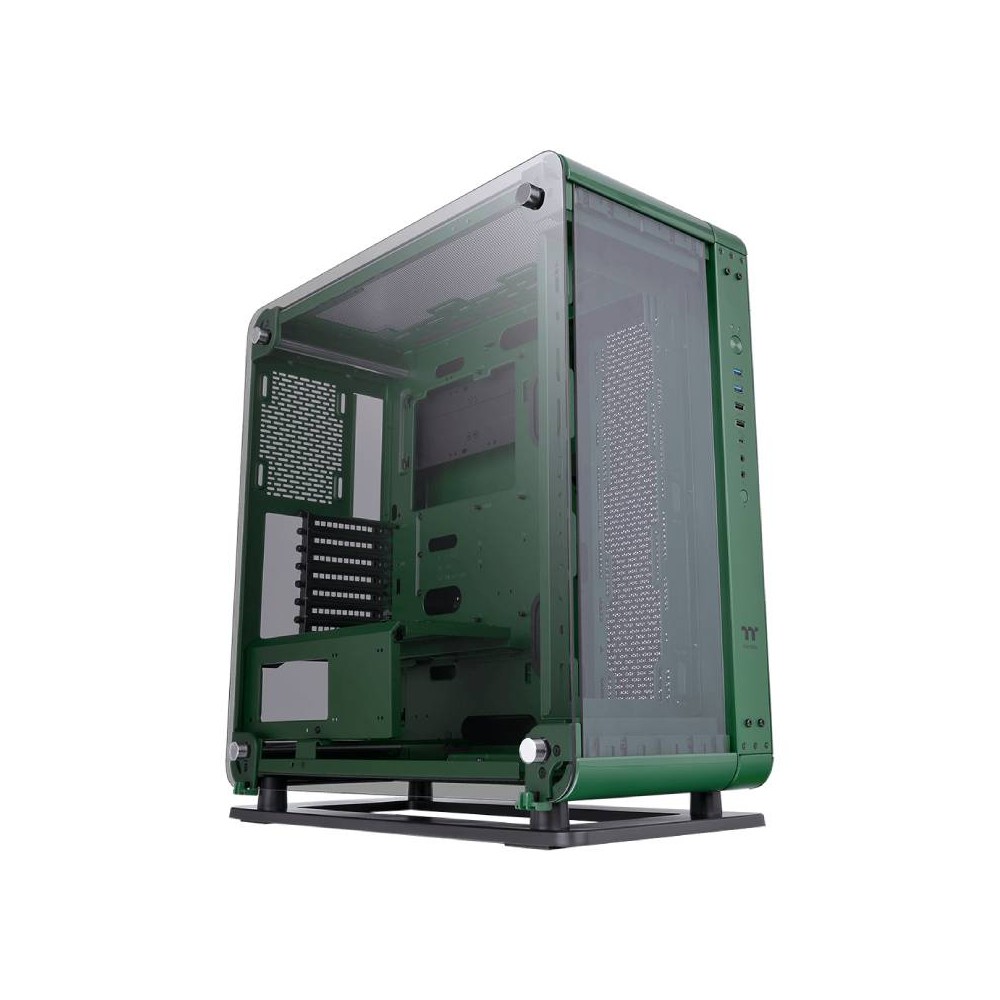 เคสคอมพิวเตอร์ Thermaltake Computer Case CORE P6 TG Racing Green Edition
