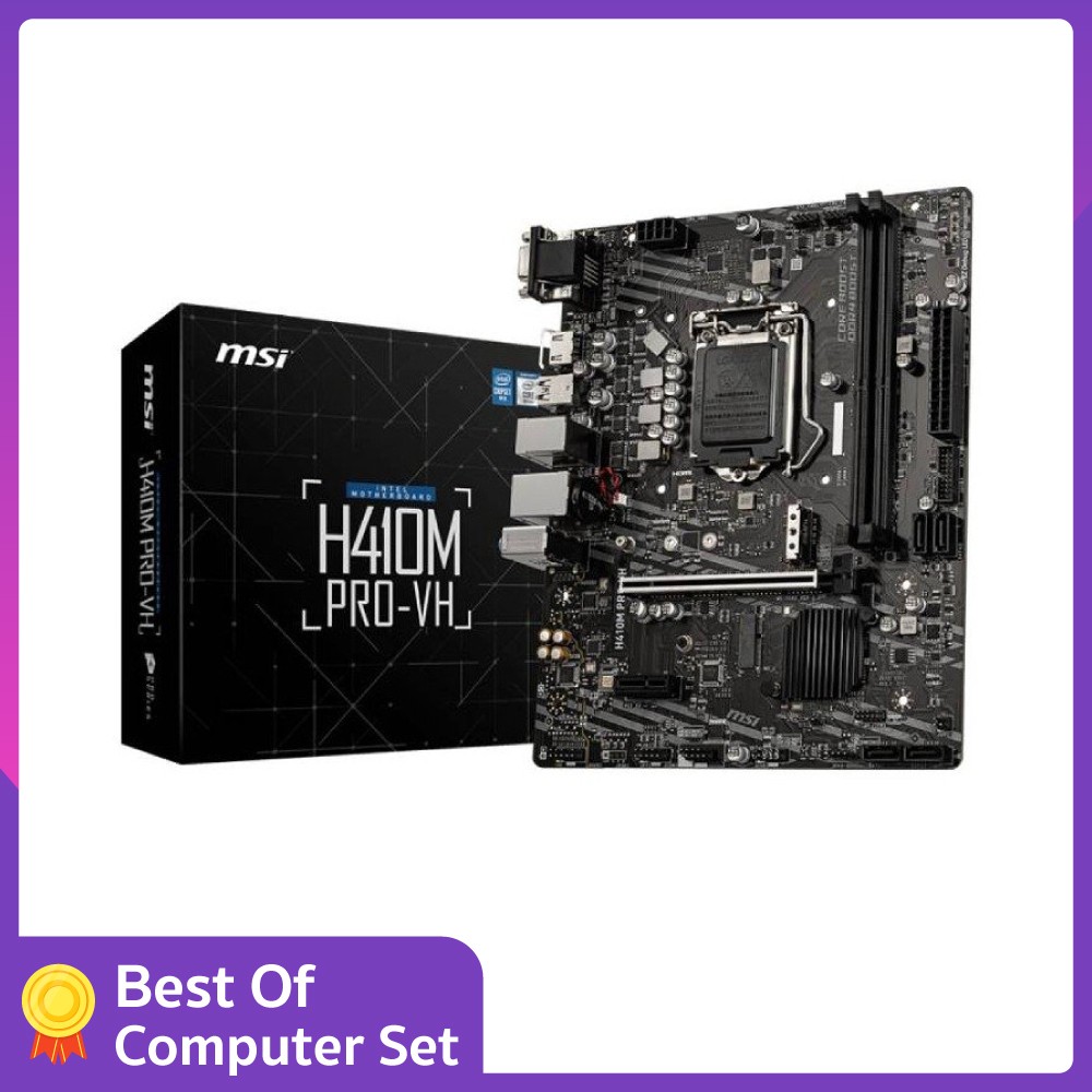 เมนบอร์ด MSI H410M PRO-VH LGA-1200