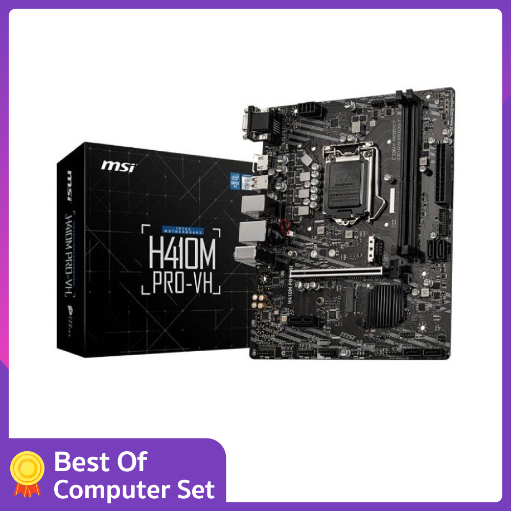 เมนบอร์ด MSI Mainboard H410M PRO-VH LGA 1200