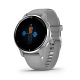 สมาร์ทวอทช์ Garmin Venu 2 Plus (RB) Passivated Powder Gray Band
