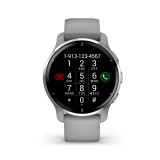สมาร์ทวอทช์ Garmin Venu 2 Plus (RB) Passivated Powder Gray Band